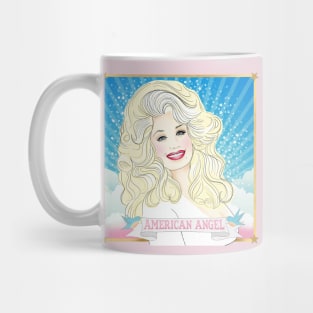 Dolly Parton American Angel Mug